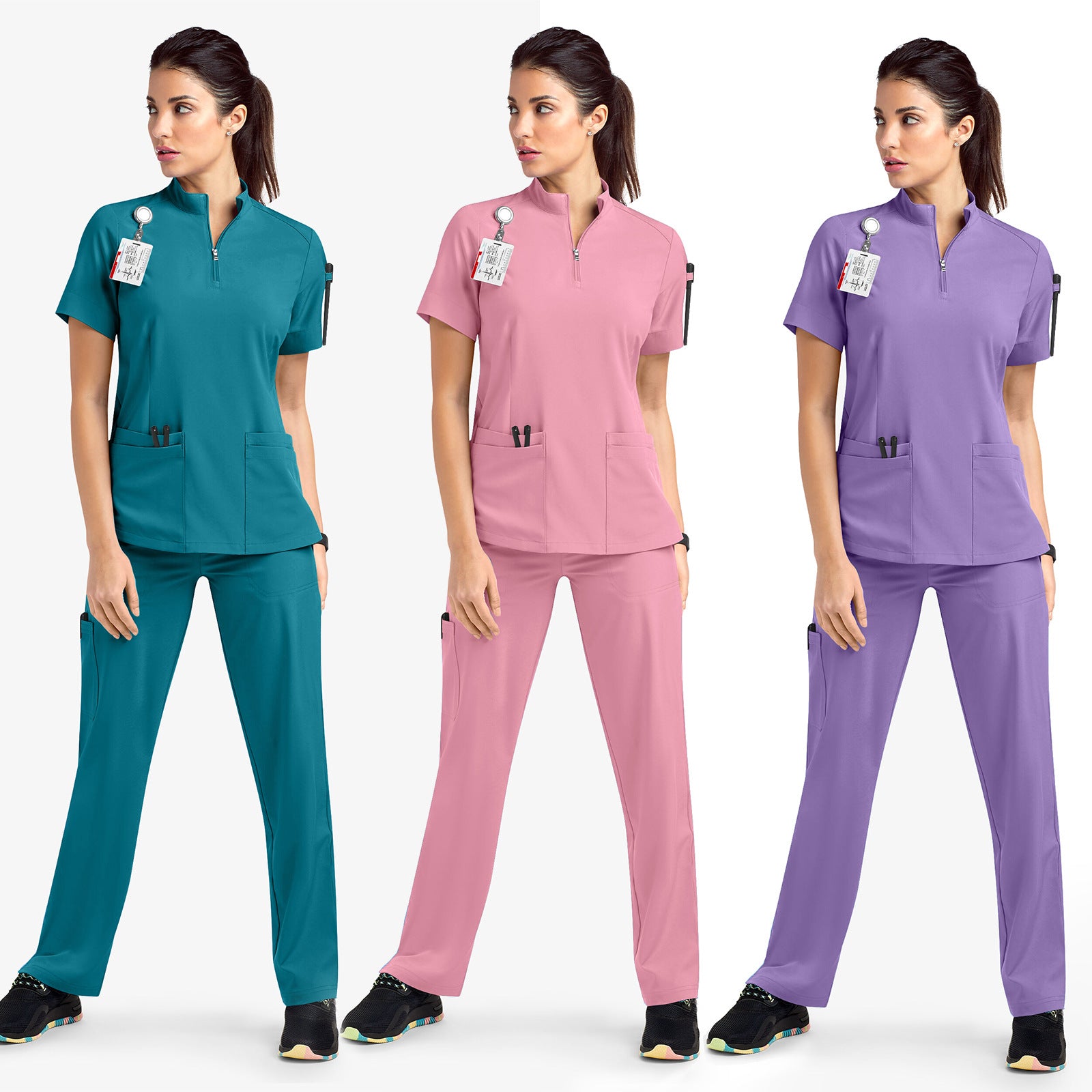 Buy 1 Get 1 For Free Unisex Scrub Set – Comfortable Quick-Dry Top & Pants