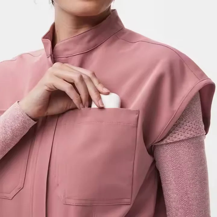 Premium Women’s Healthcare Scrub Set – Jogger Style Medical Uniform