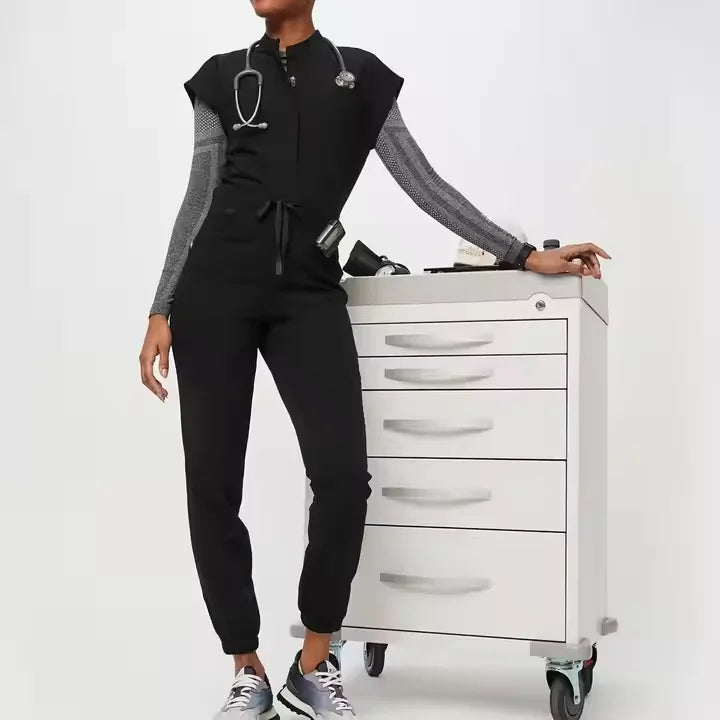 Premium Women’s Healthcare Scrub Set – Jogger Style Medical Uniform