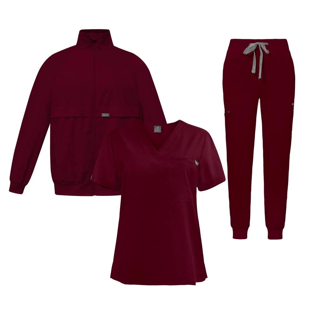 Unisex Medical Scrub Set & Jacket – Nurse, Dental, Vet & Pharmacy Workwear