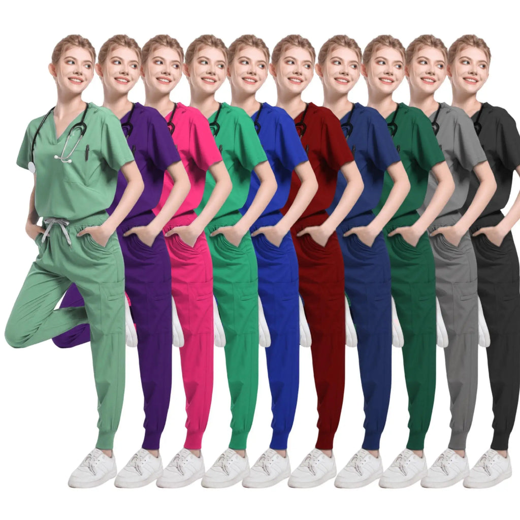Women Premium Medical Scrub Set – Nurse & Doctor Workwear
