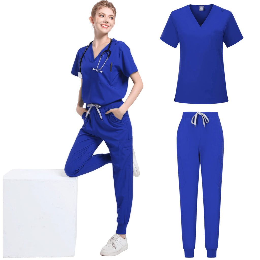 Women Premium Medical Scrub Set – Nurse & Doctor Workwear