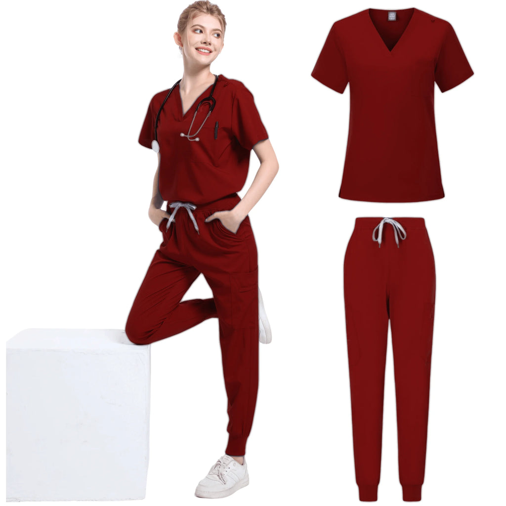 Women Premium Medical Scrub Set – Nurse & Doctor Workwear
