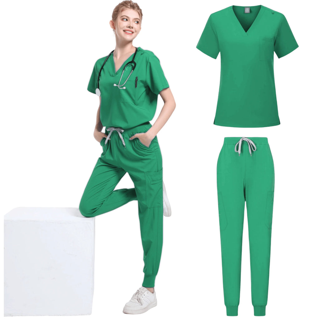 Women Premium Medical Scrub Set – Nurse & Doctor Workwear