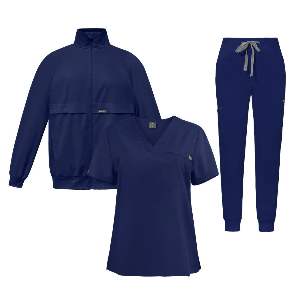Unisex Medical Scrub Set & Jacket – Nurse, Dental, Vet & Pharmacy Workwear